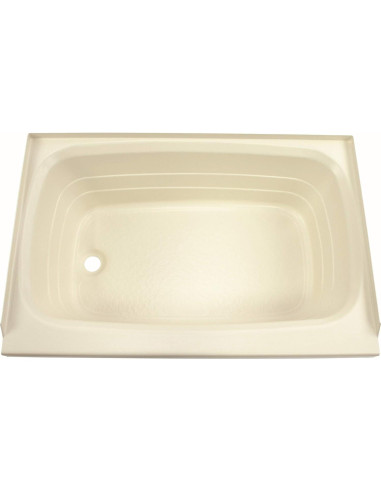 Bañera Lippert 24x36 Parchment Acrílico ABS Drenaje Izquierdo