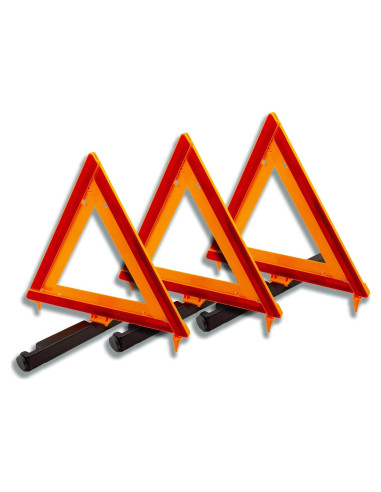 Triángulos Reflectantes de Carretera Orion 461 - Paquete de 3