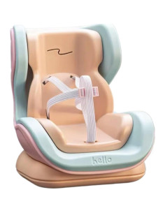 Asiento para muñecas Labubu para coche 10-17cm - Color marrón/verde 2