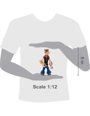 Figura de Acción Popeye el Marinero Boss Fight Studio 1:12