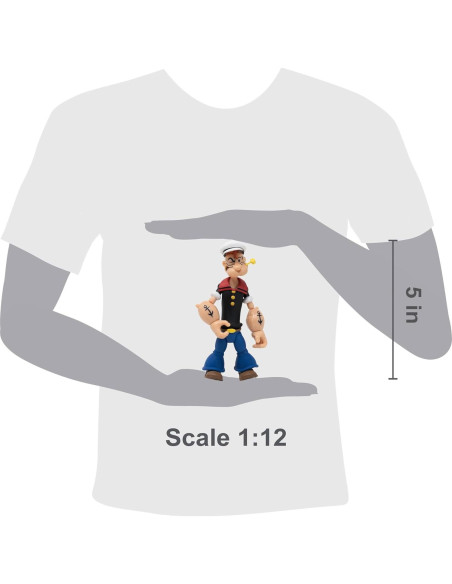 Figura de Acción Popeye el Marinero Boss Fight Studio 1:12