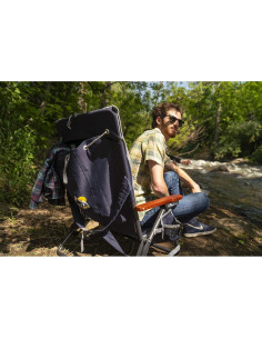 Silla de Camping Plegable GCI Outdoor Mochilero Wilderness Azul 2