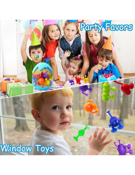 Juguetes de baño Tidesiok con ventosa para niños 1-3 años