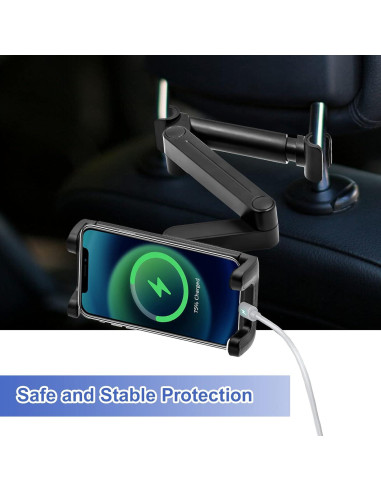 Soporte para Tableta Kolasels en Reposacabezas de Auto 4-13"