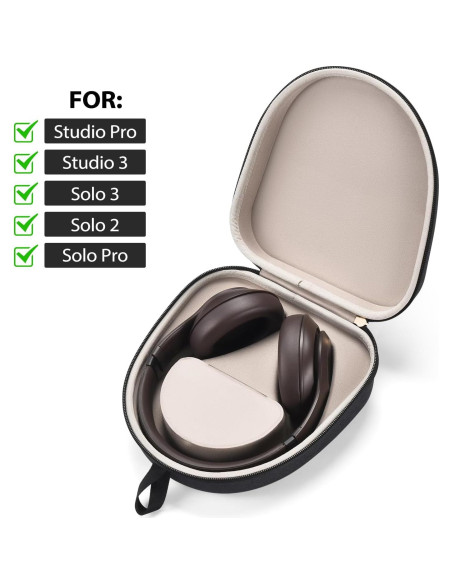 Funda para Auriculares In Ear MegaDive Negra - Compatible con Beats Funda para Auriculares In Ear MegaDive Negra - Compatible con Beats