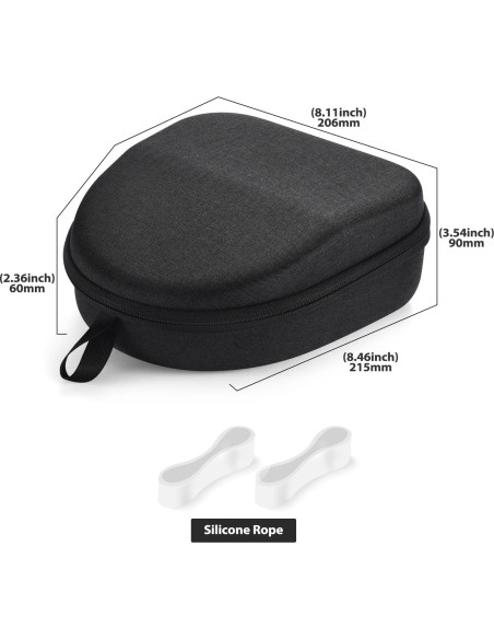 Funda para Auriculares In Ear MegaDive Negra - Compatible con Beats Funda para Auriculares In Ear MegaDive Negra - Compatible con Beats