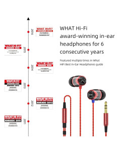 Auriculares Intrauditivos SoundMAGIC E10 HiFi Aislantes de Ruido 2