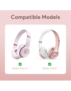 Funda para Auriculares Beats Solo3/Solo4 - Yinke, Oro Rosa 2