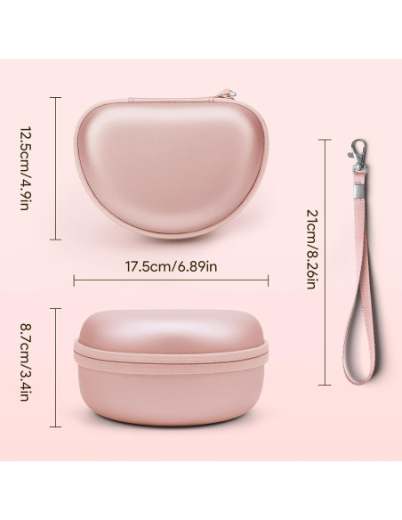 Funda para Auriculares Beats Solo3/Solo4 - Yinke, Oro Rosa Funda para Auriculares Beats Solo3/Solo4 - Yinke, Oro Rosa