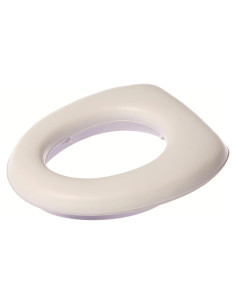 Asiento de Inodoro Acolchado Dreambaby L604 - Blanco - Ovalado