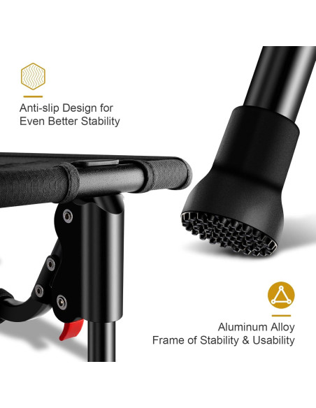 Cama Elevada para Perros OneTigris Mediana Negra, Antideslizante