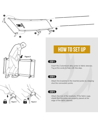 Cama Elevada para Perros OneTigris Mediana Negra, Antideslizante
