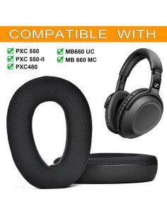 Almohadillas de Gel Refrigerante Defean para Sennheiser PXC550 2