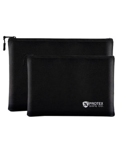Bolsa Ignífuga ProtexSafe - 2 Piezas, Resistente al Agua y Fuego