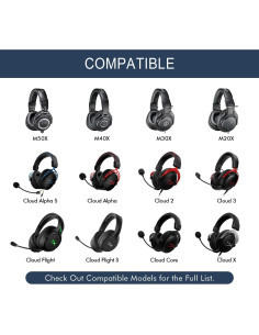 Almohadillas de Reemplazo GVOEARS para Auriculares - Gel Refrescante y Espuma de Memoria 2