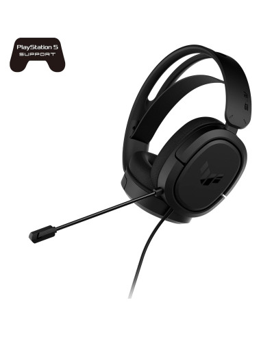Auriculares Gaming ASUS TUF H1 con Cable, Sonido 7.1, 40mm
