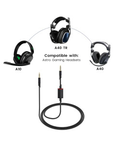 Cable de Audio Weishan A40 para Auriculares Astro A10/A40 TR 2m 2