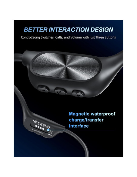 Auriculares de Conducción Ósea WalkerFit T10 PRO IPX8 32GB