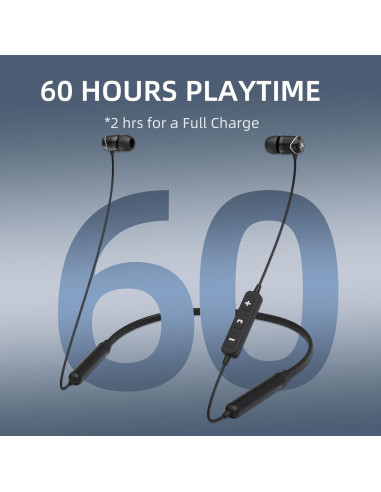 Auriculares Bluetooth SoundMAGIC E11BT In-Ear HiFi 48Hrs Negro