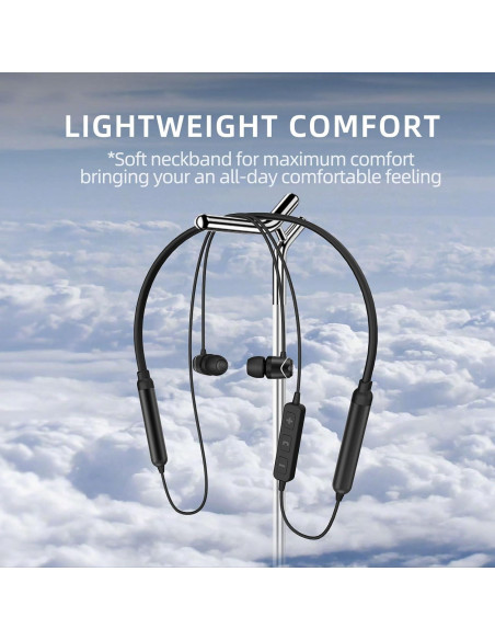 Auriculares Bluetooth SoundMAGIC E11BT In-Ear HiFi 48Hrs Negro