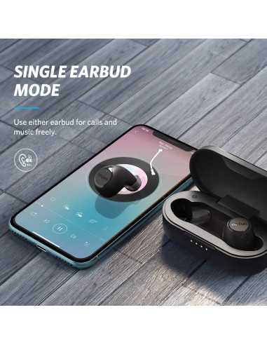 Auriculares Inalámbricos EarFun Free 1S, Bluetooth IPX7, 30H Batería