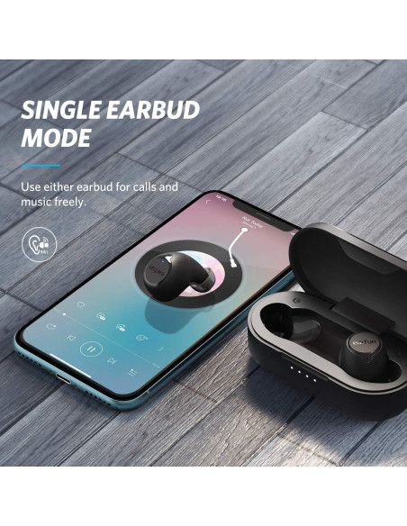 Auriculares Inalámbricos EarFun Free 1S, Bluetooth IPX7, 30H Batería