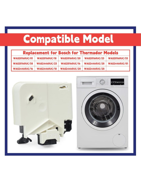 Cerradura de puerta eléctrica 00612148 Dusledel para Bosch y Thermador