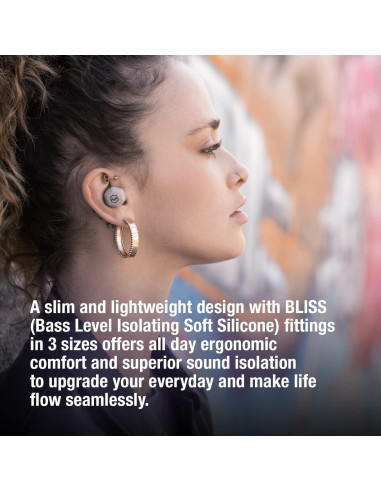 Auriculares Inalámbricos V-MODA Hexamove Lite Blanco Arena