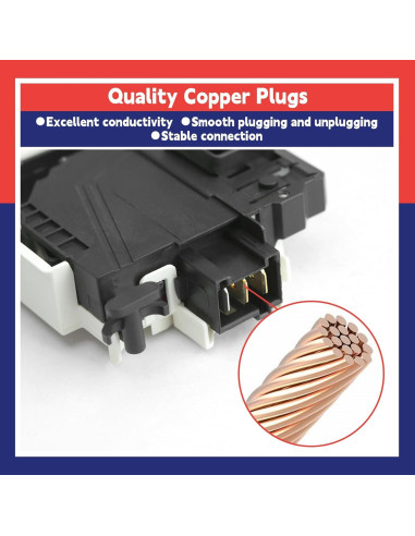 Cerradura de puerta eléctrica 00612148 Dusledel para Bosch y Thermador