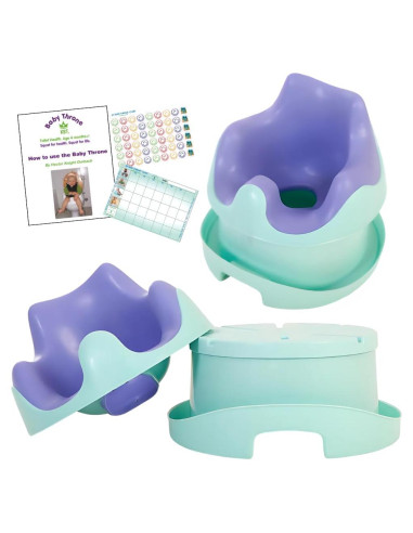 Asiento de Entrenamiento para Baño Baby Throne 7 en 1 - 2.09 kg