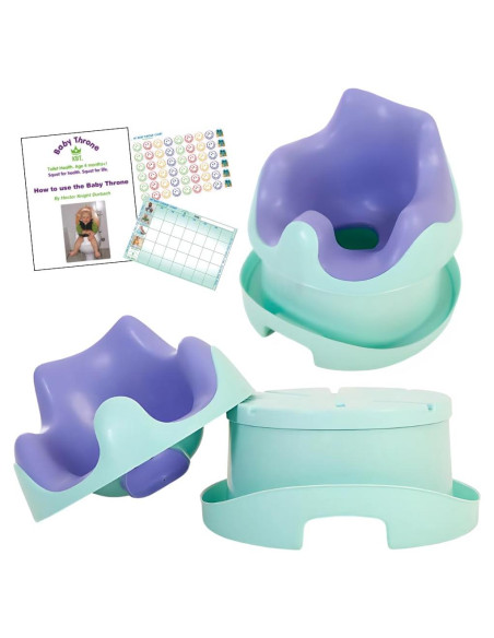 Asiento de Entrenamiento para Baño Baby Throne 7 en 1 - 2.09 kg