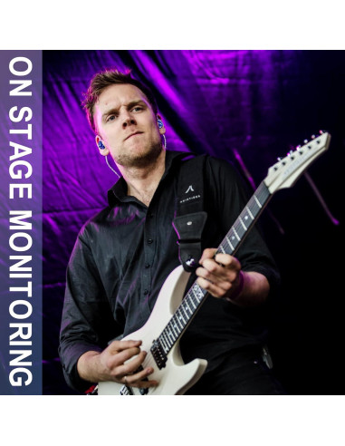 Auriculares In Ear BASN Bunique-Blue con 3 Controladores y 2 Cables