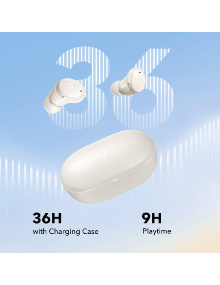 Auriculares Bluetooth Anker Soundcore Life A3i ANC 36H