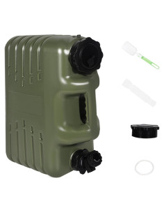 Contenedor de Agua Portátil REDCAMP 15L con Grifo Verde