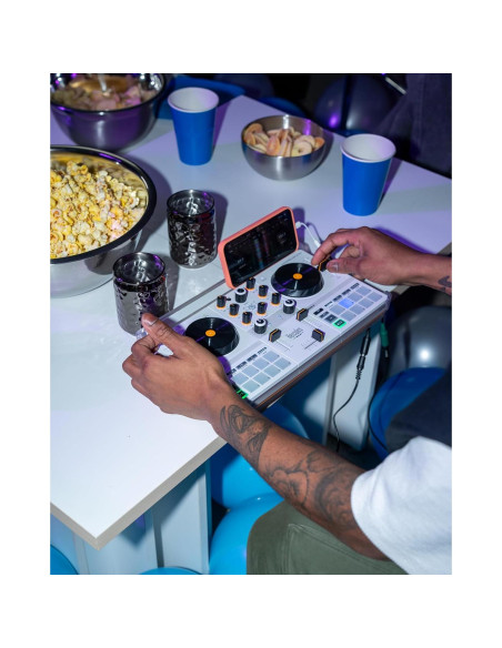 Controlador DJ Hercules Mix Ultra - Inalámbrico para Smartphones
