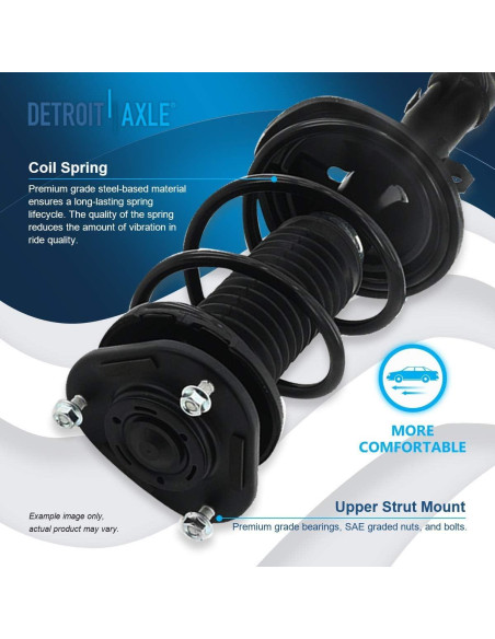 Amortiguadores Frontales Detroit Axle para Toyota Corolla 2009-2013