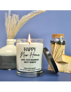 Vela aromática de cera de soja Cedar Crate Market - 50-60 horas 2