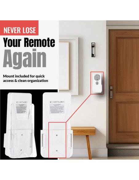 Kit Receptor y Control Remoto Anderic DC8-96SG8 para Ventilador