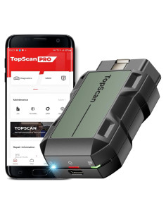 Escáner OBD2 Bluetooth TOPDON TopScan Pro, Diagnóstico Completo