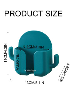 Organizador Multifuncional Adhesivo XINHONGJIN 4 Pcs - Sin Agujeros 2