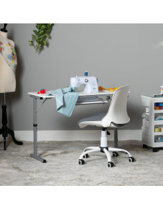 Mesa de Costura Plegable Sew Ready Rollaway II, 102.87x50.8cm 2