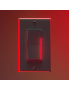 Interruptor Inteligente Inovelli VZW31 Rojo ZWave Regulador 2