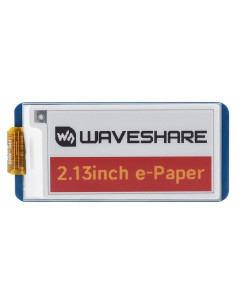 Pantalla E-Paper 2.13" Waveshare HAT para Raspberry Pi