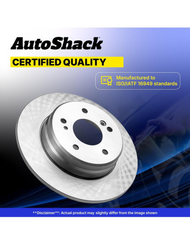 Discos de Freno Delanteros AutoShack para Toyota Highlander 2001-2007