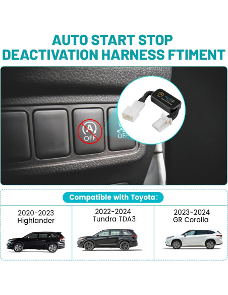 Eliminador Auto Start Stop NuIth para Toyota Highlander 2020-2024