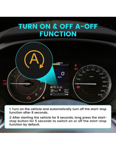 Eliminador Auto Start Stop NuIth para Toyota Highlander 2020-2024