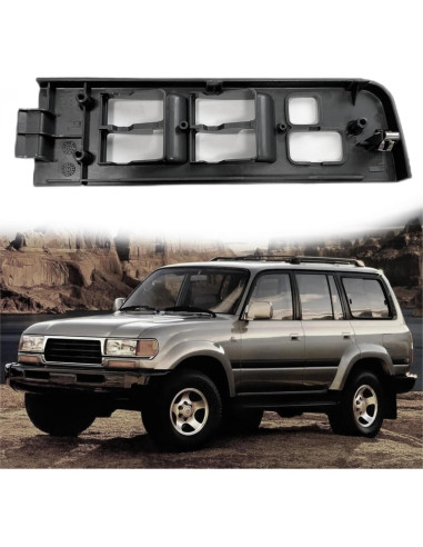 Panel Bezel Interruptor Ventana Maestro Izquierdo Toyota Land Cruiser 1991-1997