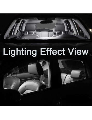 Kit 10 Bombillas LED Interiores AWALITED para Toyota Tacoma 2005-2022