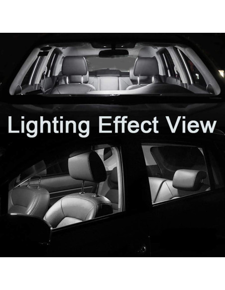 Kit 10 Bombillas LED Interiores AWALITED para Toyota Tacoma 2005-2022