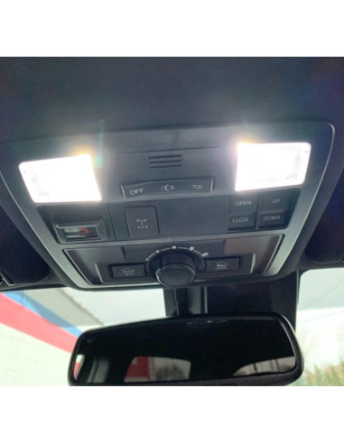 Kit 10 Bombillas LED Interiores AWALITED para Toyota Tacoma 2005-2022